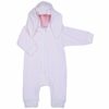 Combi Velours Lapin - rose blush