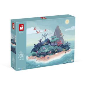Boîte Puzzle Île Mystérieuse Janod 2000pièces