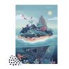 Puzzle Île Mystérieuse Janod 2000pièces