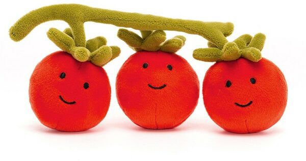 Jellycat - Peluche végétale - 3 petites tomates - Naissance - Dinette - décoration enfant