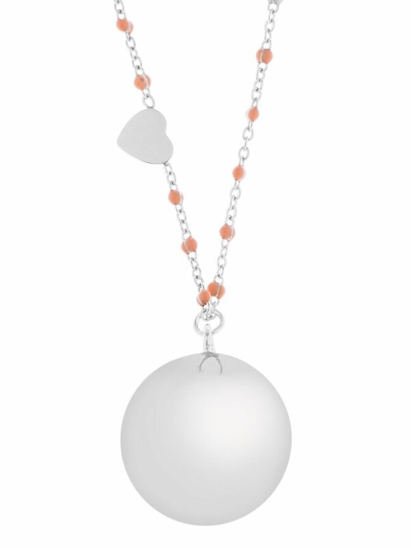 Bola de grossesse fine perle rose
