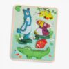 Puzzle sensoriel Dans la jungle
