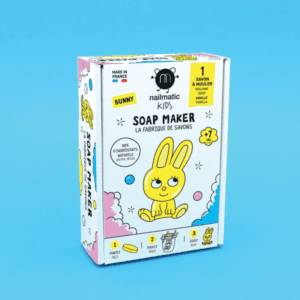 Boite fabrique de savons - lapin - jaune - Nailmatic Kids
