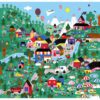 Plateau du jeu cherche et trouve les couleurs Janod
