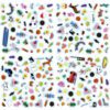 Plateau du jeu cherche et trouve les couleurs Janod