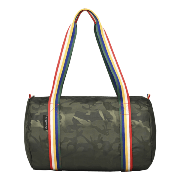 Sac polochon camouflage vert - Lalaboom