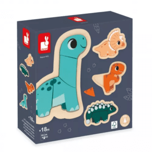 Quatres puzzles évolutifs Dino