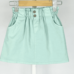 Jupe fille turquoise