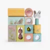 Cube d'activités à empiler - Trois Petits Lapins