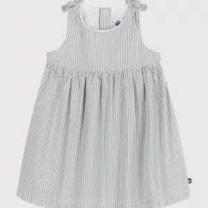 Robe rayée sans manches