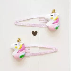 Duo de barrettes - Licornes