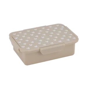 Boîte à lunch coeur - Nougat