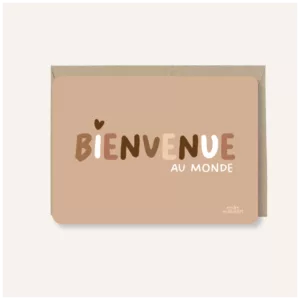 Carte postale - Bienvenue