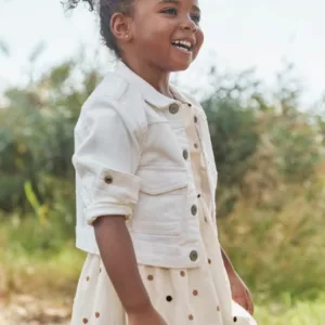 Veste en jeans - Blanche