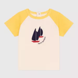 Tee-shirt voiliers colorblock
