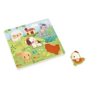 Puzzle tactile - Ferme