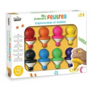 Mes premiers feutres ergonomiques x8
