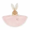Doudou lapin rond - rose