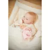 Doudou lapin rond - rose – Image 3