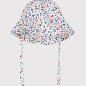 Capeline imprimé fleurs