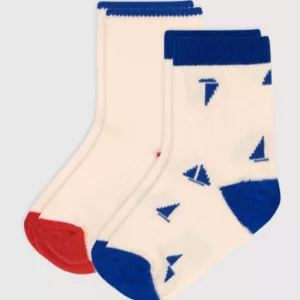 Lot de 2 paires de chaussettes - Bateaux