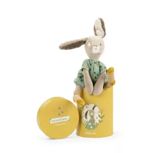 Poupée lapin sauge - Trois petits lapins