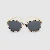 Lunettes Buzz 6/9ans - léopard crème