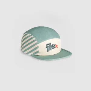 Casquette Flex rayé sauge