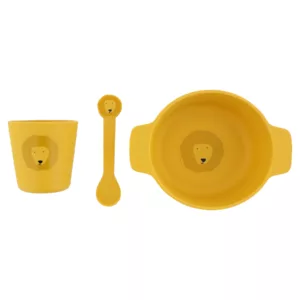 Set repas silicone - Mr. Lion