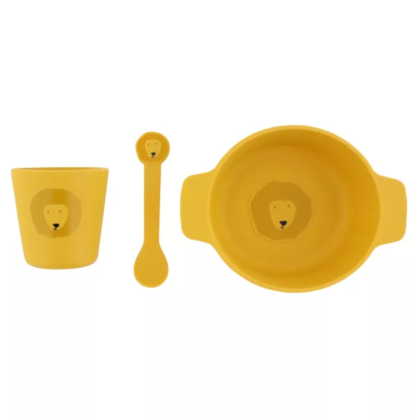 Set repas silicone - Mr. Lion