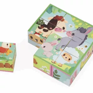 Cube animaux - La ferme