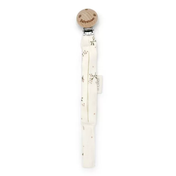 Attache tétine - Wood roseberry