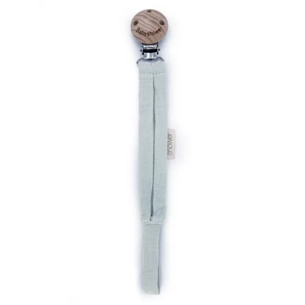 Attache tétine - Wood mint breeze