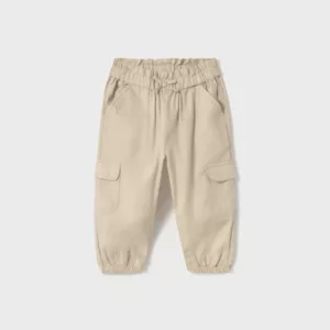 Pantalon cargo bébé beige