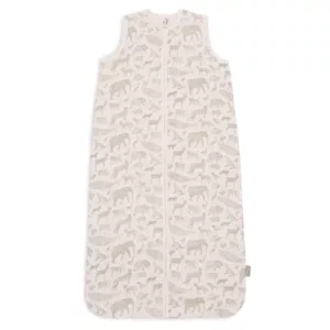 Gigoteuse gaze de coton - Animals olive green