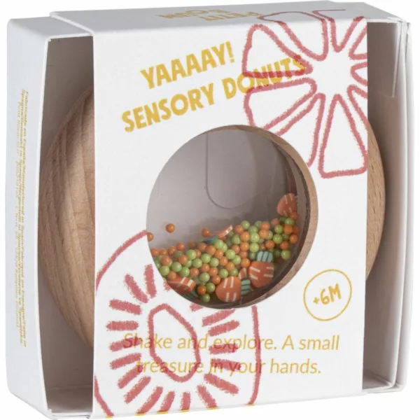Hochet sensoriel Sensory - Donut carottes – Image 2