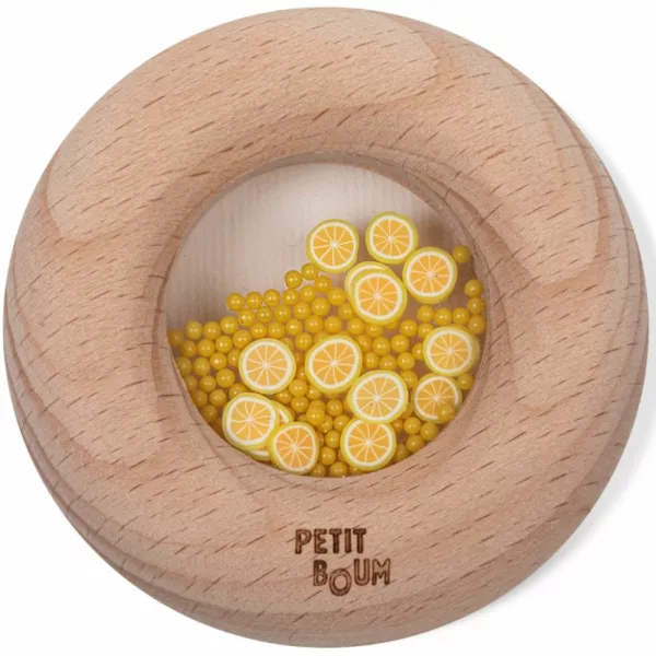 Hochet sensoriel Sensory - Donut citrons