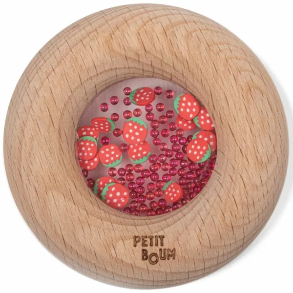 Hochet sensoriel Sensory - Donut fraises