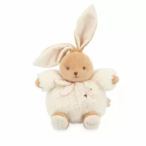 Patapouf lapin 17cm - Crème