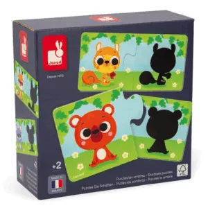 Puzzle - Les animaux et leur ombre