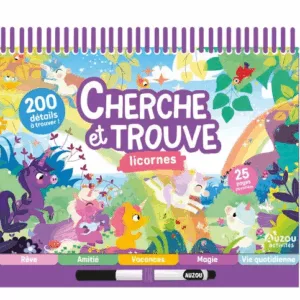Cherche et trouve - Les licornes