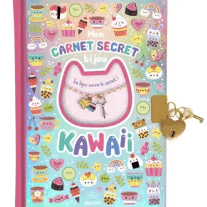 Ma papeterie créative - Mon carnet secret bijou kawaii