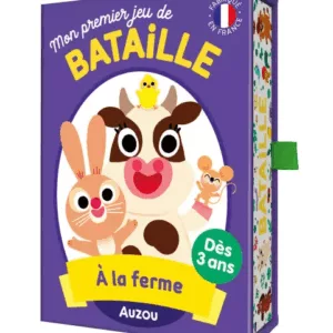 Jeux de cartes - Mon premier jeu de bataille - À la ferme