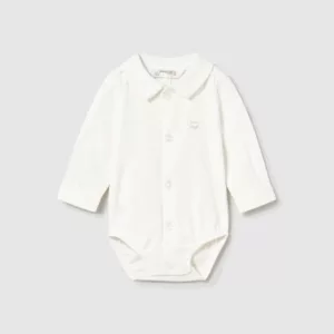 Body chemise nouveau-né - blanc