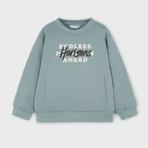 Sweat-shirt brodé - Glacier