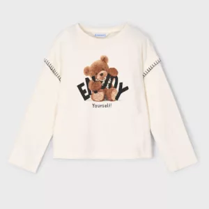 T-shirt enjoy ours m/l - Blanc cassé