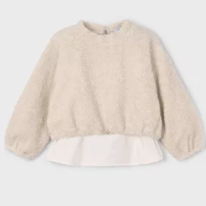 Sweat mouton - Crème