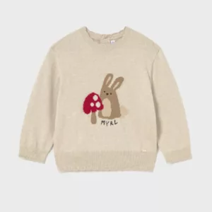 Pull jaquard - Beige