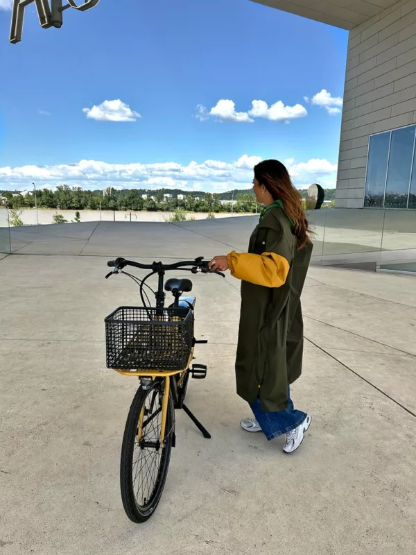 Poncho de pluie - Kaki – Image 4