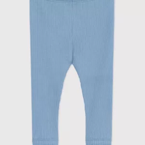 Legging bébé en coton uni
